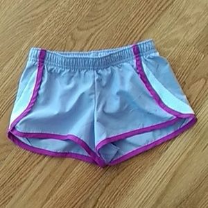 Champion running shorts pink/purple girls XS